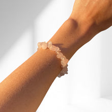 Load image into Gallery viewer, Rose Quartz Bracelet | dogtooth crystals