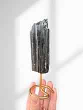 Load image into Gallery viewer, Black Tourmaline 08 (on stand)