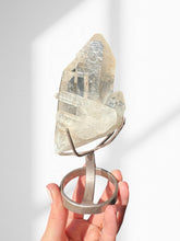 Load image into Gallery viewer, Raw Quartz Cluster on Stand 03