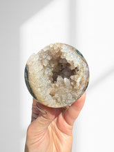 Load image into Gallery viewer, Amethyst + Agate Druzy Sphere 11