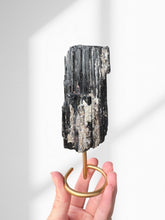 Load image into Gallery viewer, Black Tourmaline 04 (on stand)
