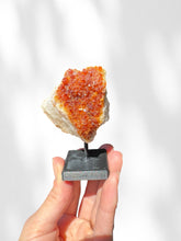 Load image into Gallery viewer, Citrine Cluster on stand 05