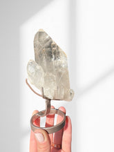 Load image into Gallery viewer, Raw Quartz Cluster on Stand 03