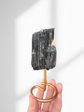 Load image into Gallery viewer, Black Tourmaline 13 (on stand)