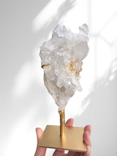 Load image into Gallery viewer, Clear Quartz Cluster on Stand