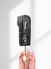 Load image into Gallery viewer, Black Tourmaline 04 (on stand)