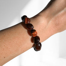 Load image into Gallery viewer, Red Tiger's Eye Bracelet