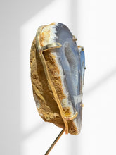 Load image into Gallery viewer, Agate Geode Wings on Stand 02