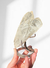 Load image into Gallery viewer, Raw Quartz Cluster on Stand 02