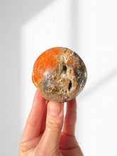Load image into Gallery viewer, Calcite with Blue Apatite Sphere 03