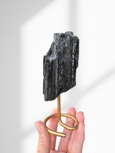 Load image into Gallery viewer, Black Tourmaline 06 (on stand)