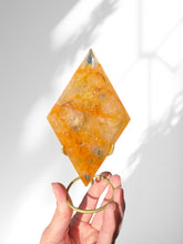 Load image into Gallery viewer, Golden Healer Diamond on stand 07