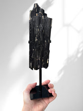 Load image into Gallery viewer, Black Tourmaline 03 (on stand)
