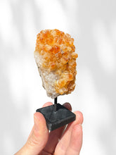 Load image into Gallery viewer, Citrine Cluster on stand 02