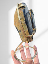 Load image into Gallery viewer, Agate Geode Wings on Stand 03