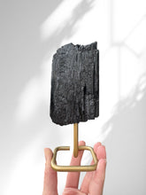 Load image into Gallery viewer, Black Tourmaline 01 (on stand)