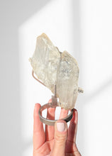 Load image into Gallery viewer, Raw Quartz Cluster on Stand 02