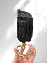 Load image into Gallery viewer, Black Tourmaline 02 (on stand)