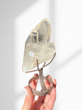 Load image into Gallery viewer, Raw Quartz Cluster on Stand 03