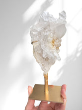 Load image into Gallery viewer, Clear Quartz Cluster on Stand