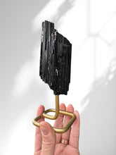Load image into Gallery viewer, Black Tourmaline 02 (on stand)