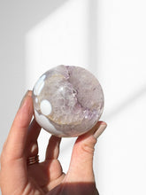 Load image into Gallery viewer, Amethyst + Agate Druzy Sphere 10