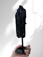 Load image into Gallery viewer, Black Tourmaline 03 (on stand)