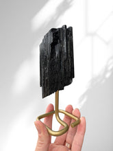 Load image into Gallery viewer, Black Tourmaline 01 (on stand)