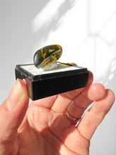 Load image into Gallery viewer, Green Amber Ethiopian Polished Specimen Piece