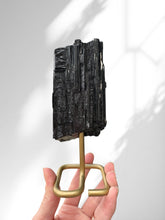 Load image into Gallery viewer, Black Tourmaline 01 (on stand)