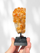 Load image into Gallery viewer, Citrine Cluster on stand 02