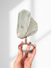 Load image into Gallery viewer, Raw Quartz Cluster on Stand 01