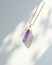 Load image into Gallery viewer, Amethyst Double Terminated Pendant | large