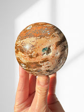 Load image into Gallery viewer, Calcite with Blue Apatite Sphere 05