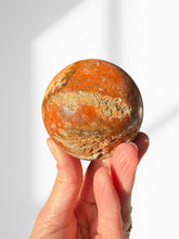 Load image into Gallery viewer, Calcite with Blue Apatite Sphere 03