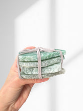 Load image into Gallery viewer, Green Quartz Coaster Set