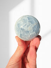 Load image into Gallery viewer, Blue Calcite Sphere 02