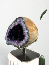 Load image into Gallery viewer, Amethyst Geode on Stand | G41