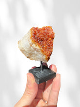 Load image into Gallery viewer, Citrine Cluster on stand 05