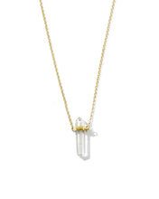 Load image into Gallery viewer, Lunar Quartz Necklace | Clear Quartz