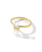 Load image into Gallery viewer, Aqua Ice Ring | Clear Quartz