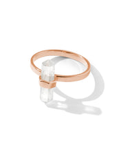 Load image into Gallery viewer, Aqua Ice Ring | Clear Quartz
