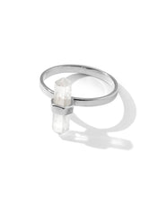 Load image into Gallery viewer, Aqua Ice Ring | Clear Quartz
