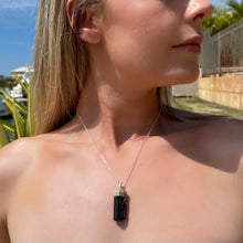 Load image into Gallery viewer, Black Tourmaline Pendant