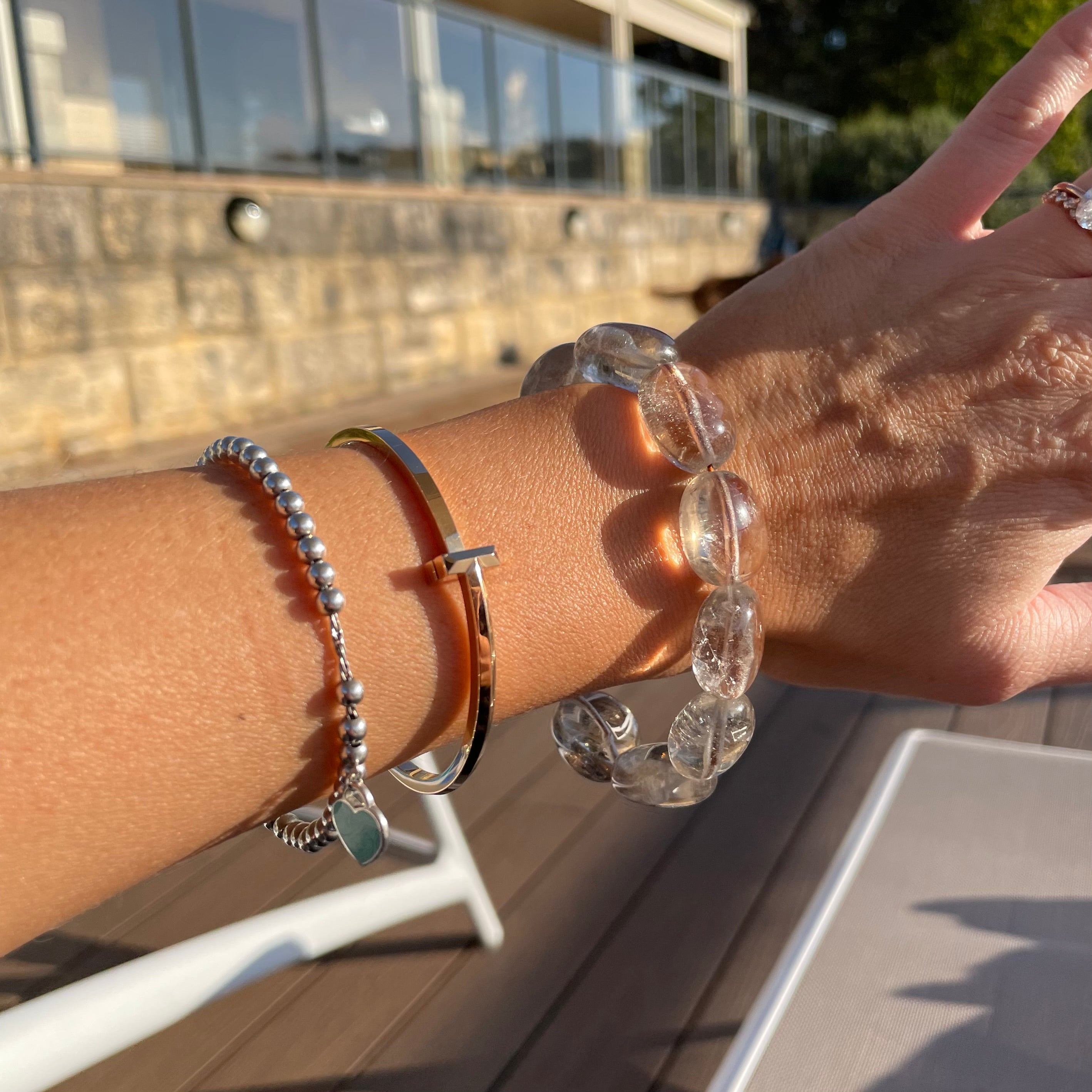 Clear crystal bracelets deals