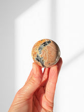 Load image into Gallery viewer, Black Tourmaline in Feldspar Sphere 01
