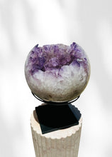 Load image into Gallery viewer, Large Amethyst Sphere on Stand 02
