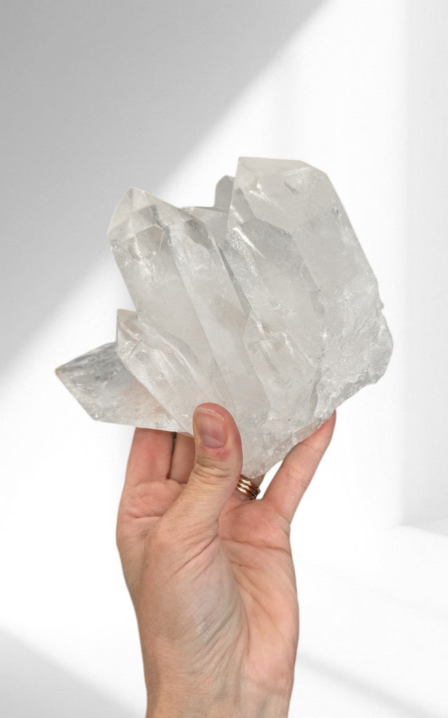 Clear Quartz Cluster Large 02
