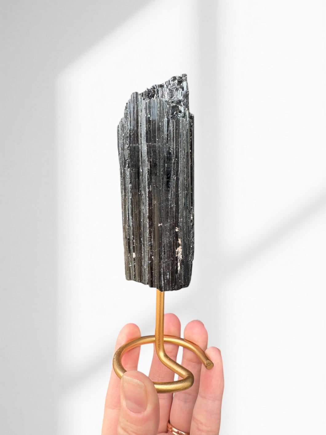 Black Tourmaline 08 (on stand)