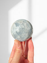 Load image into Gallery viewer, Blue Calcite Sphere 03
